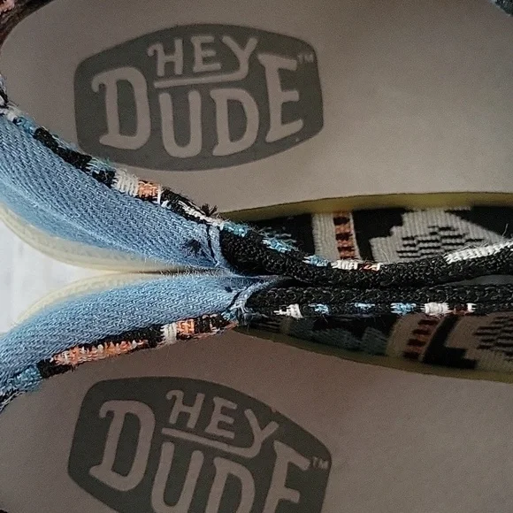 Hey Dude Wendy Boho Black Womens Shoe Sz 11 - Picture 8 of 10